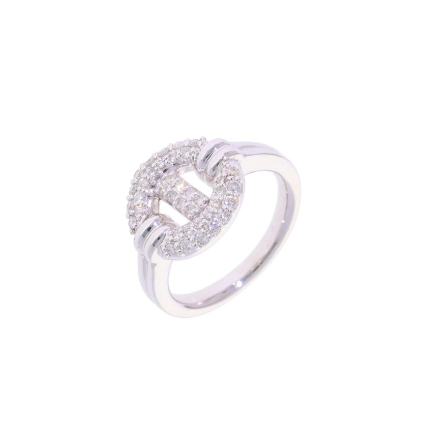 /K18WGダイヤリング0.37/#10.5//Aランク/75