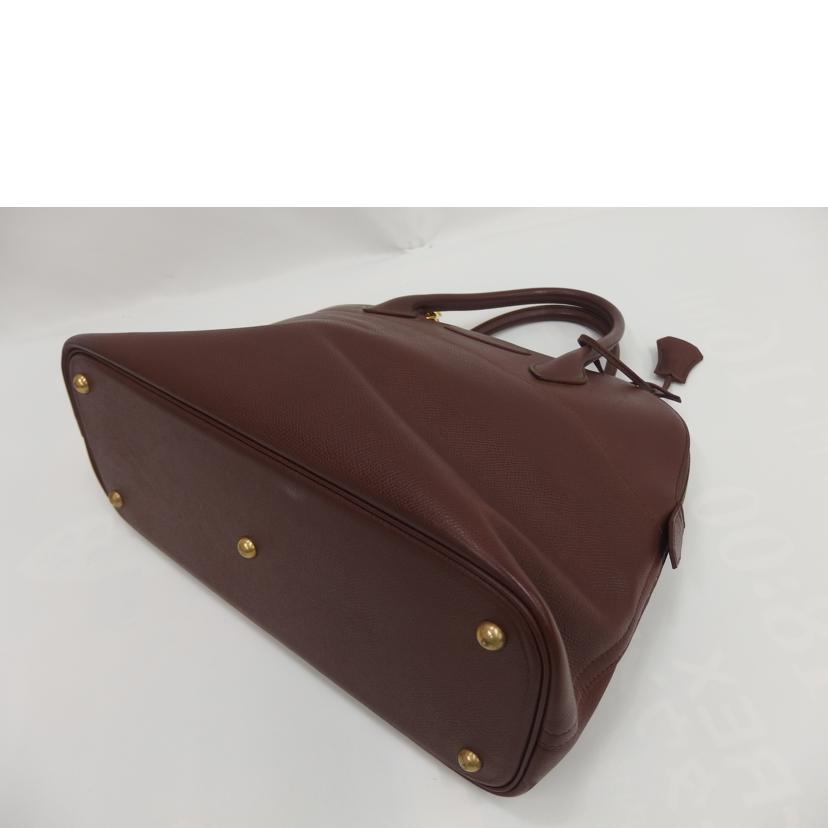 HERMES エルメス/ボリード35/茶//W〇/Bランク/82