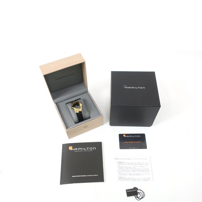 HAMILTON ハミルトン/ベンチュラ 革ベルト/H243010//Aランク/65