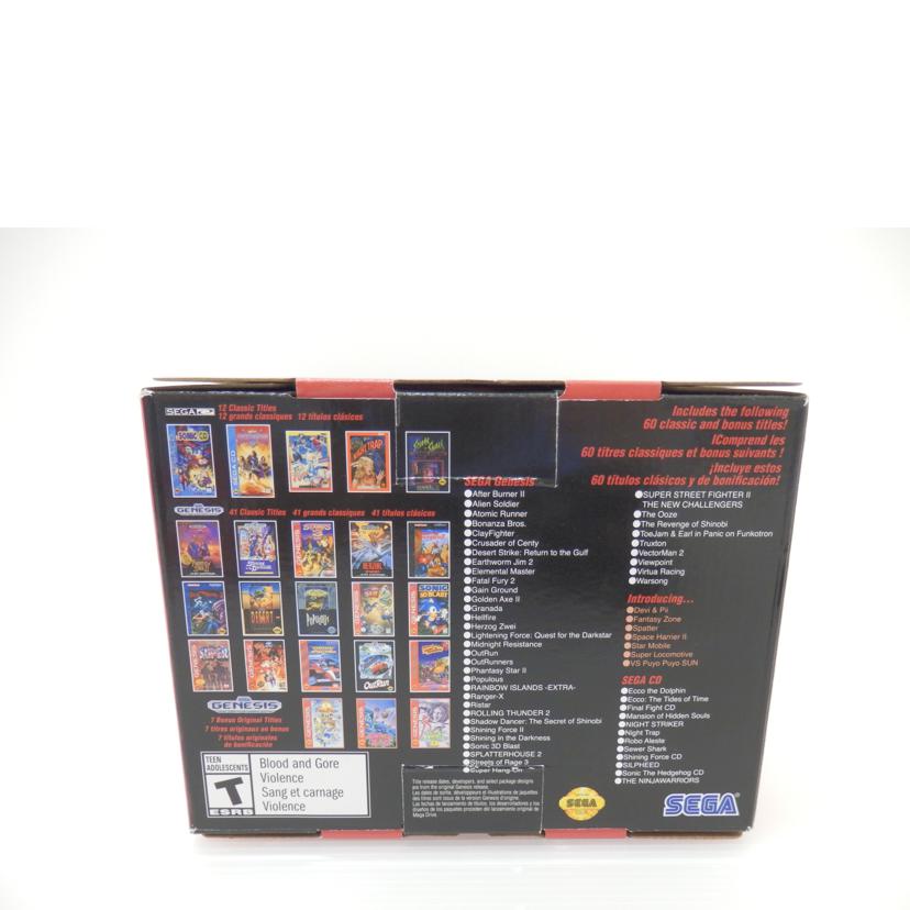SEGA セガ/GENESIS mini2(北米版)/MK-16300//12U079776/ABランク/88