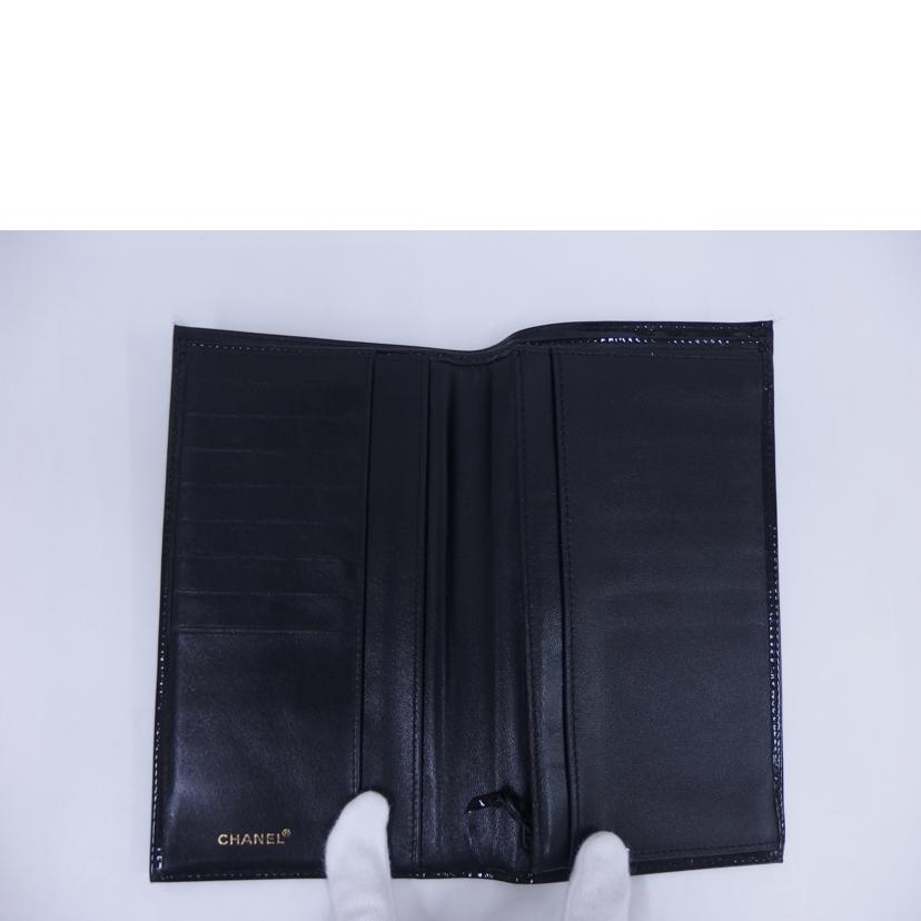 CHANEL シャネル/エナメル二つ折り財布//624****/ABランク/82