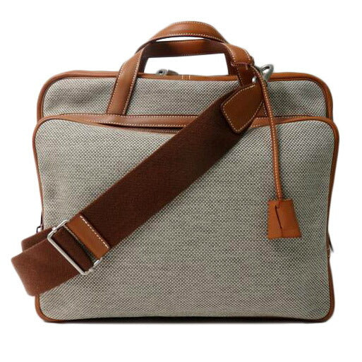 HERMES エルメス/カレーシュ・エクスプレス/バレニア×トワルアッシュ/ブラウン//□P刻印 B 122/ABランク/84