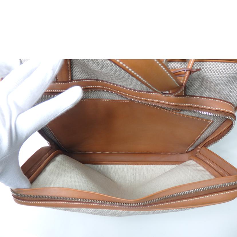 HERMES エルメス/カレーシュ・エクスプレス/バレニア×トワルアッシュ/ブラウン//□P刻印 B 122/ABランク/84