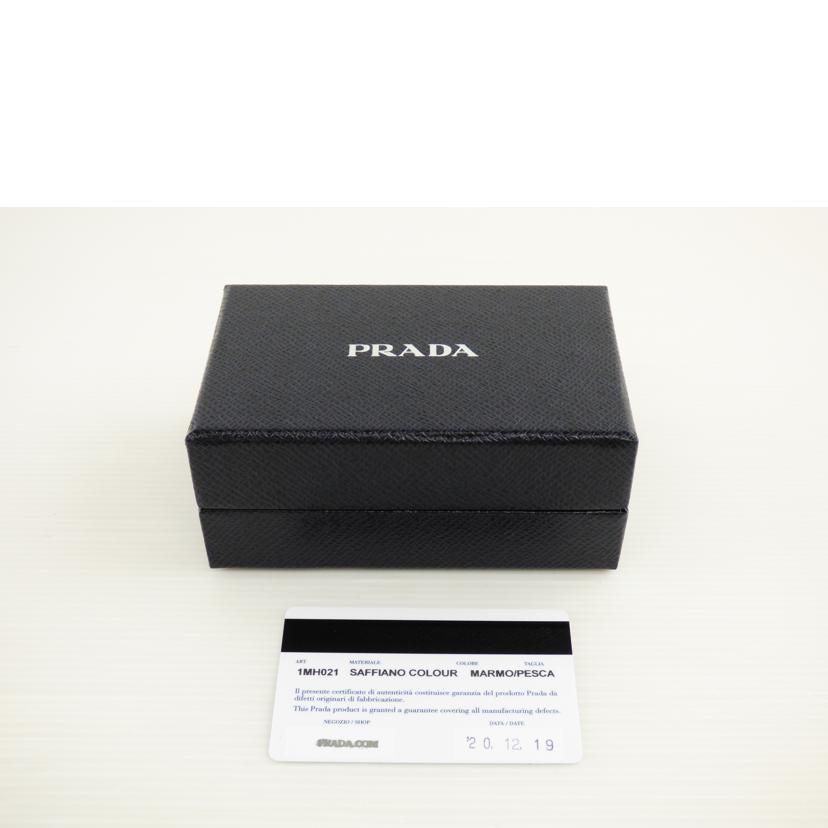 PRADA プラダ/3つ折り財布/1MH021//181 E/ABランク/64