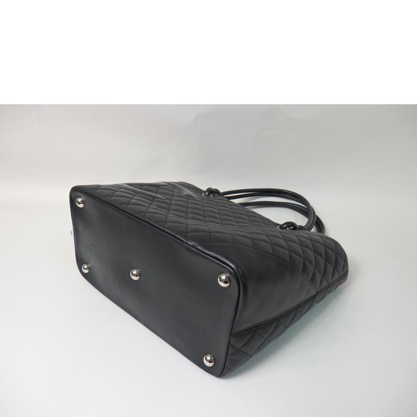 CHANEL シャネル/カンボンライン/ラージトート/カーフスキン/A25169//12400414/Aランク/84