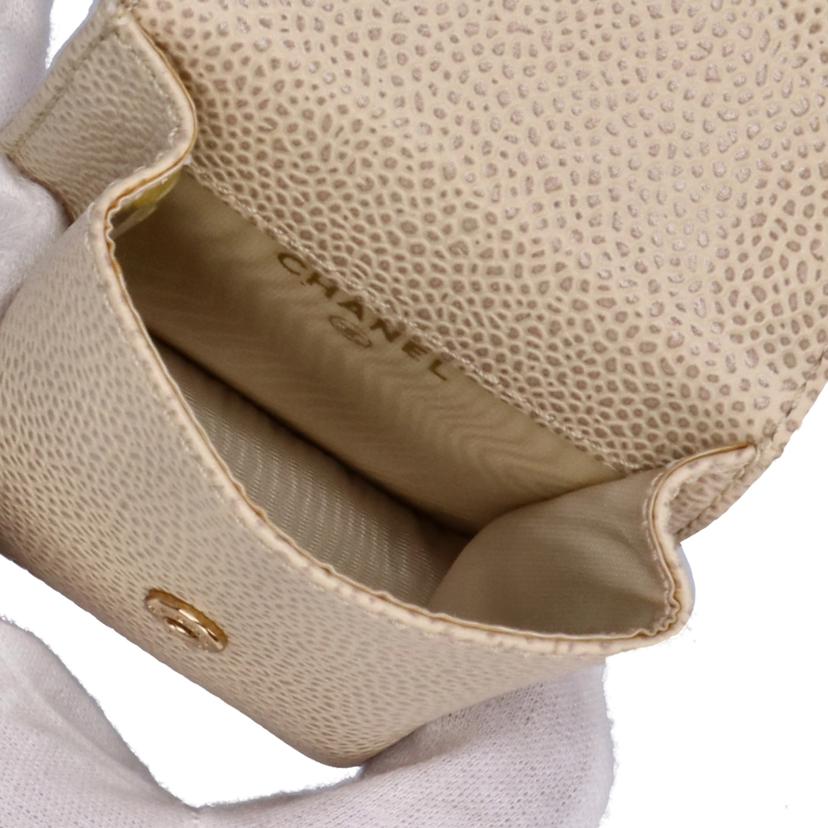 CHANEL CHANEL/キャビアスキンシガレットケース/A13511//6670726/ABランク/75