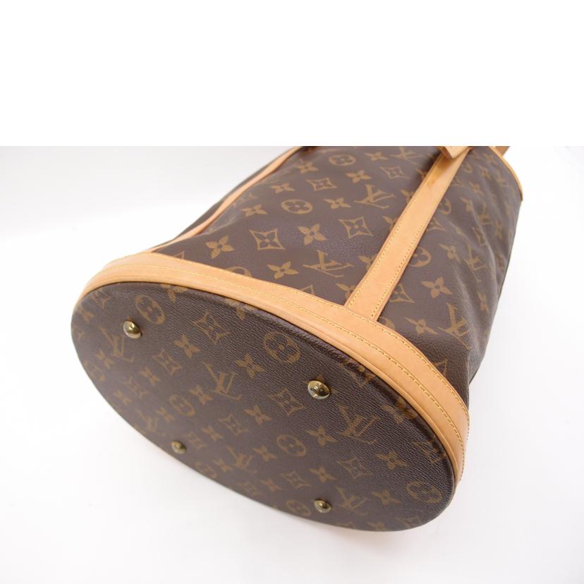 LOUIS VUITTON ルイ・ヴィトン 手提げ 肩掛け ブラウン/バケットGM/モノグラム/M42236//FL1018/Aランク/69