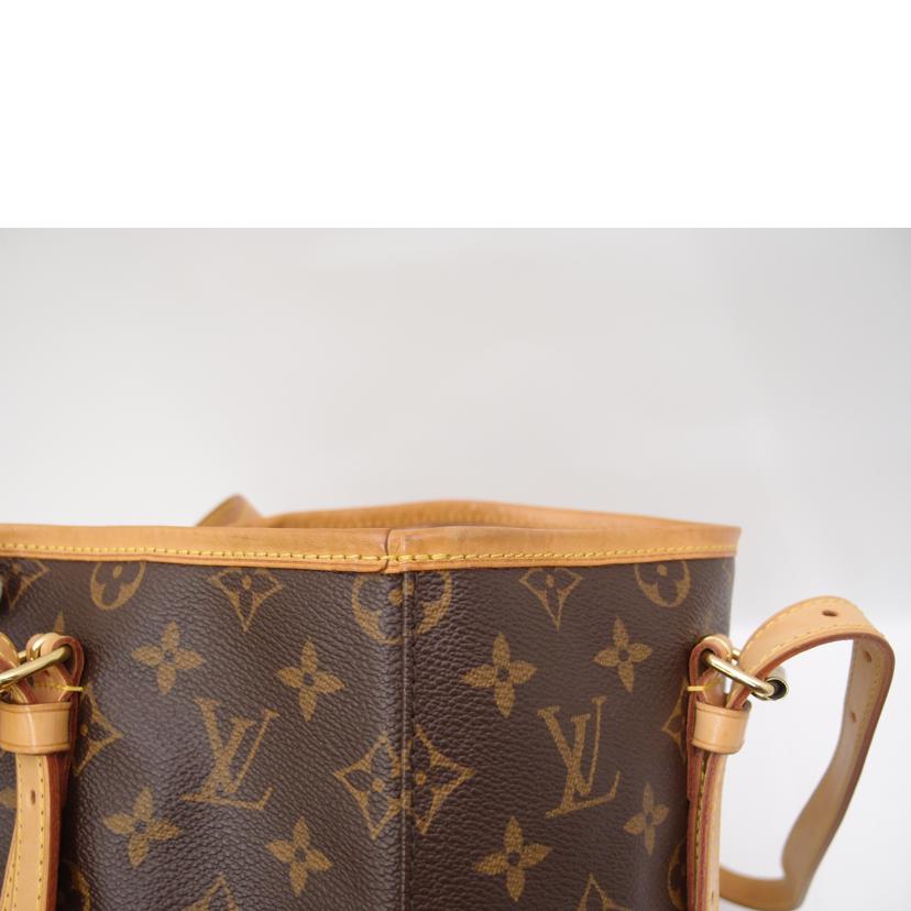 LOUIS VUITTON ルイ・ヴィトン 手提げ 肩掛け ブラウン/バケットGM/モノグラム/M42236//FL1018/Aランク/69