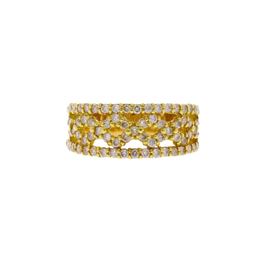 /K18ダイヤリング1.00ct/#11//Aランク/75
