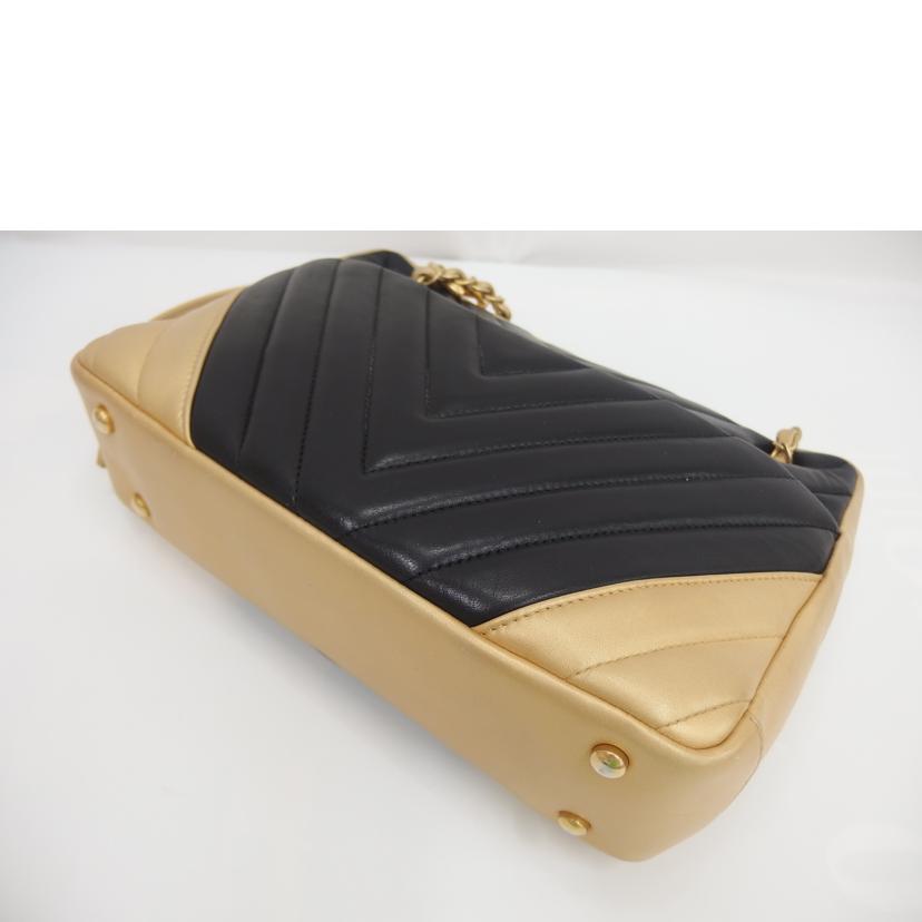 CHANEL シャネル/シェブロンチェーンショルダーバック//209*****/ABランク/82