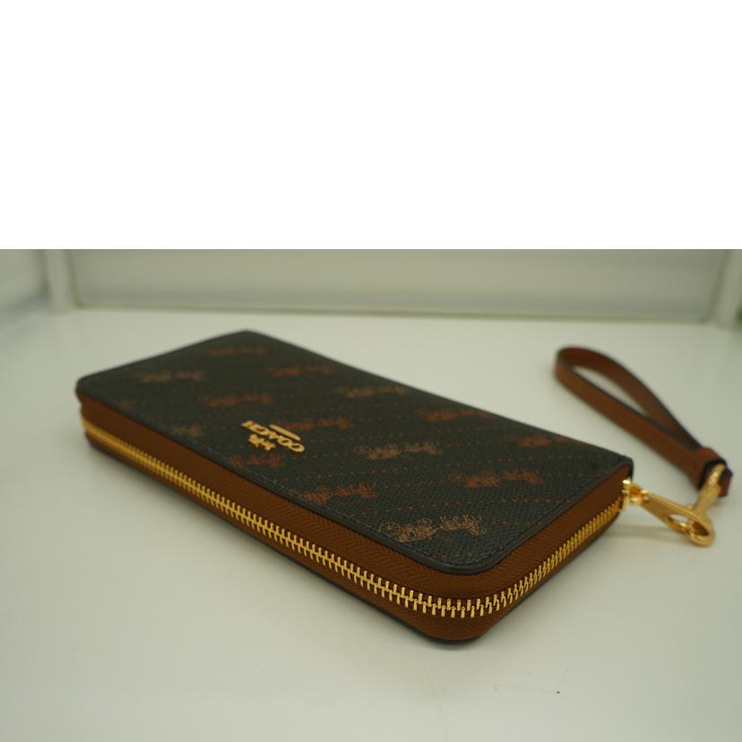 COACH コーチ/COACHホースアンドキャリッジラウンドジップ/C3747//Aランク/09