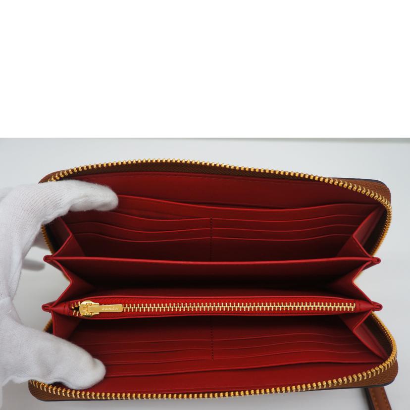 COACH コーチ/COACHホースアンドキャリッジラウンドジップ/C3747//Aランク/09