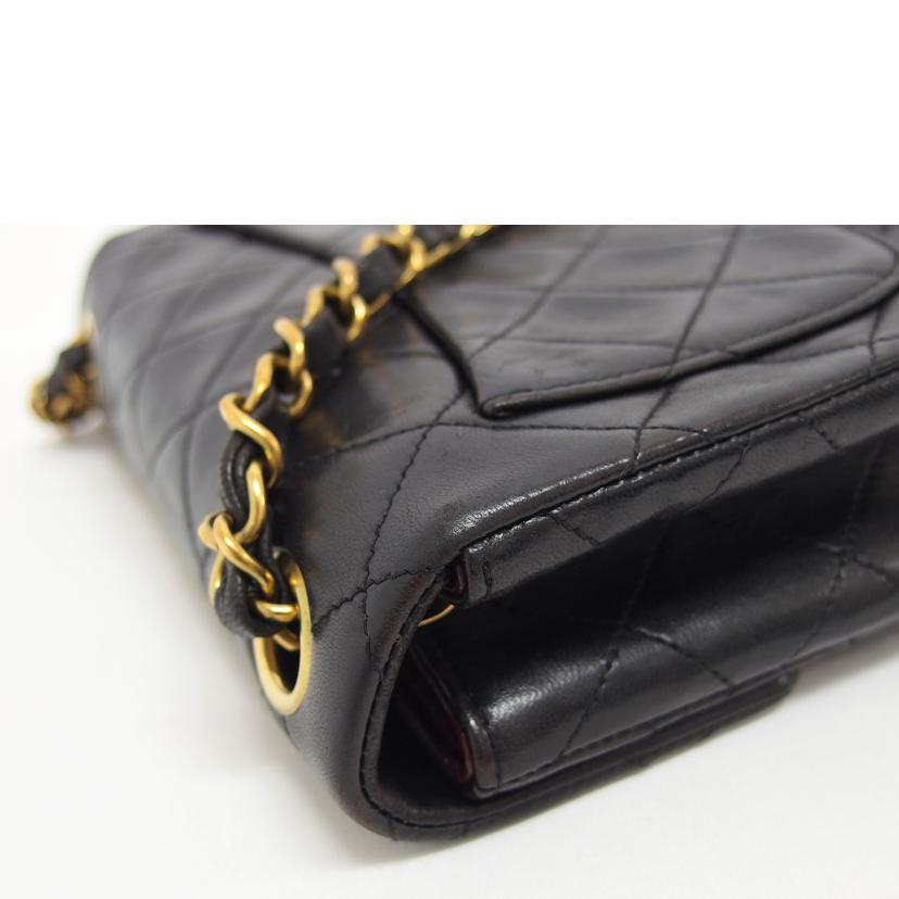 CHANEL シャネル/マトラッセ/ラムスキン/ミニショルダーバッグ/ブラック//2913766/ABランク/04