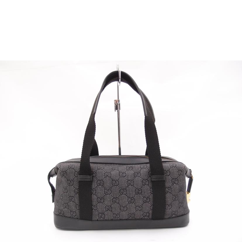 GUCCI グッチ 手提げ ブラック/GGキャンバス×レザー ミニボストン/ブラック/92734//2684/ABランク/69