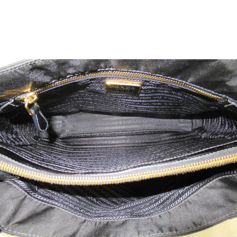 PRADA/トートバック/ナイロン×エナメル//Bランク/63