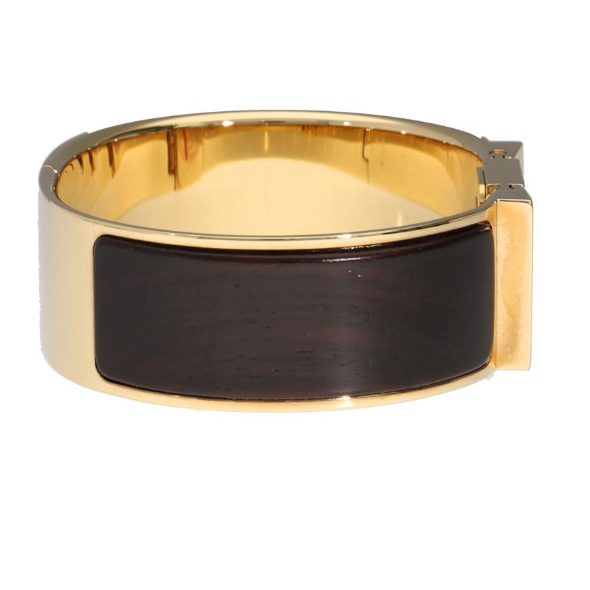 HERMES エルメス/ロケ・バングルウォッチ・ウッド/レディース/クオーツ/LO1.201.470//110****/ABランク/77