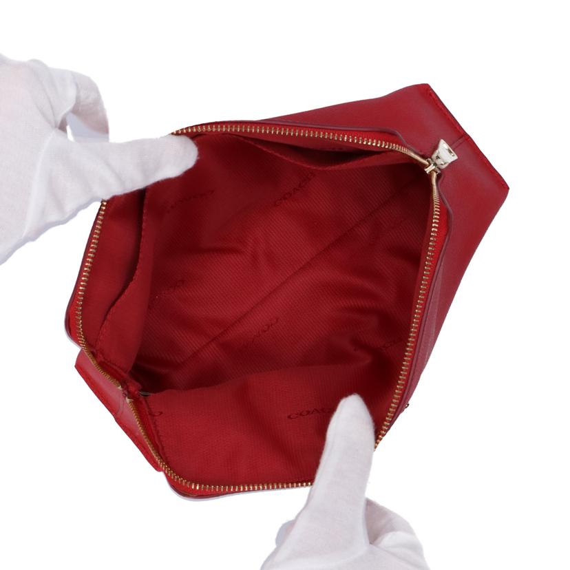 COACH コーチ/クロスグレインレザーミディアムコスメティックケース/52434//K1473/ABランク/75