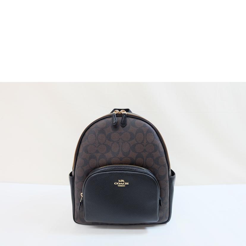 COACH コーチ/シグネチャーPVCレザーバックパック/5671//G2121/Aランク/71