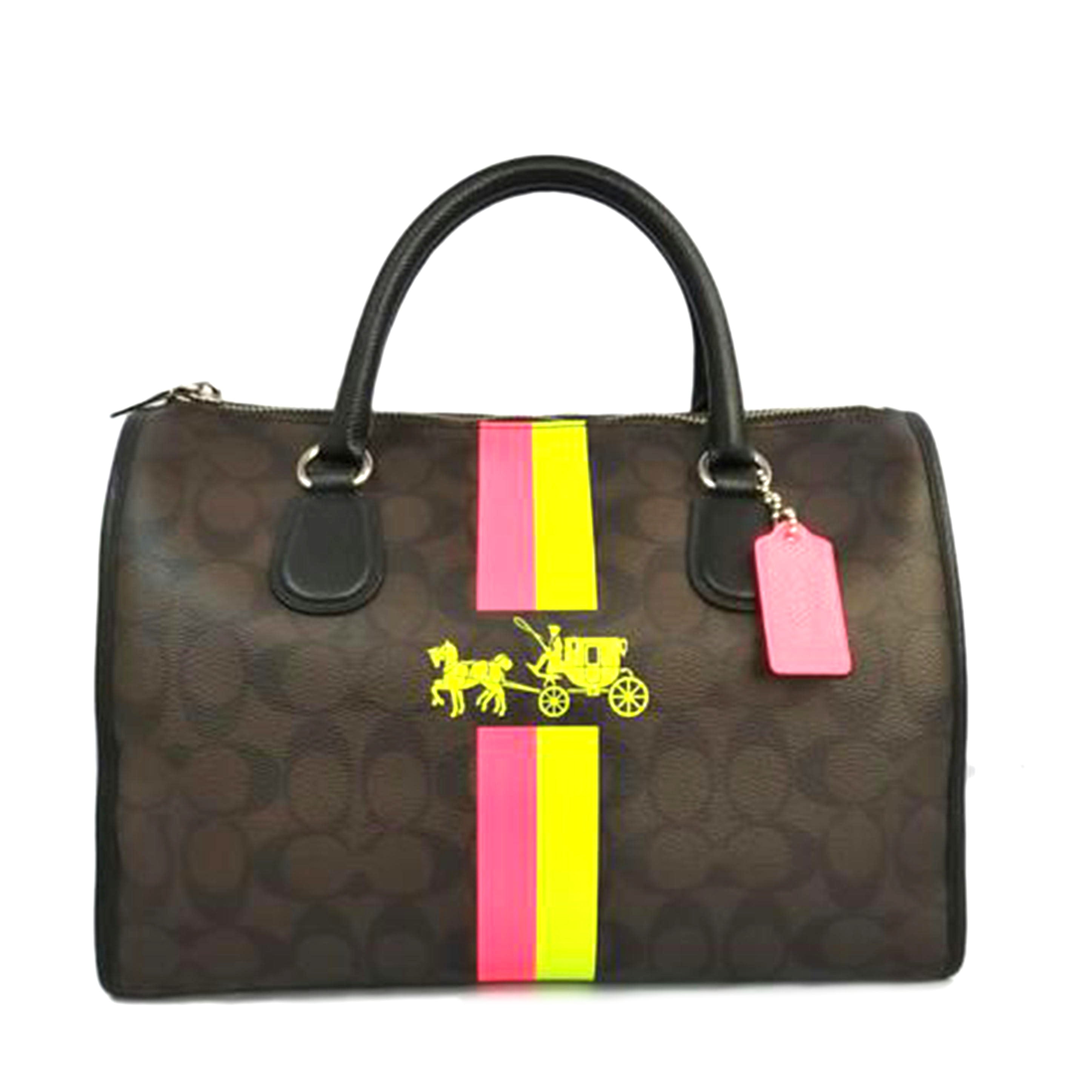 COACH コーチ/シグネチャーWストライプ ベネット/F33889//L1480/Bランク/07