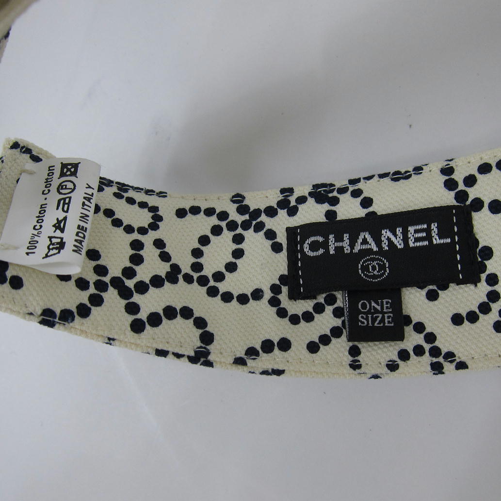 CHANEL(シャネル)/サンバイザー/ONE SIZE/Bランク/82