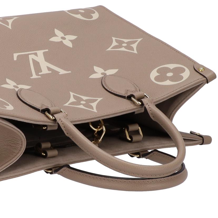 LV ルイヴィトン/オンザゴーMM/アンプラント・トゥルトレールクレーム/M45494//IC/Aランク/75