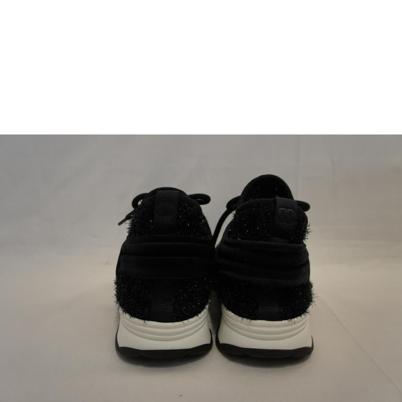 CHANEL シャネル/ファブリックミッドカットベロアスニーカー/G33729//Aランク/92