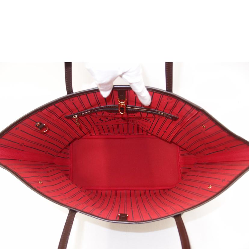 LOUIS VUITTON ルイヴィトン ルイ・ヴィトン ビトン 市松模様 ブラウン 茶 ショルダーバッグ ハンドバッグ トートバッグ メンズ レディース 定番 人気 LV 肩がけ/旧型ネヴァーフルMM/ダミエ・エベヌ/N51105//GI0***/Aランク/69