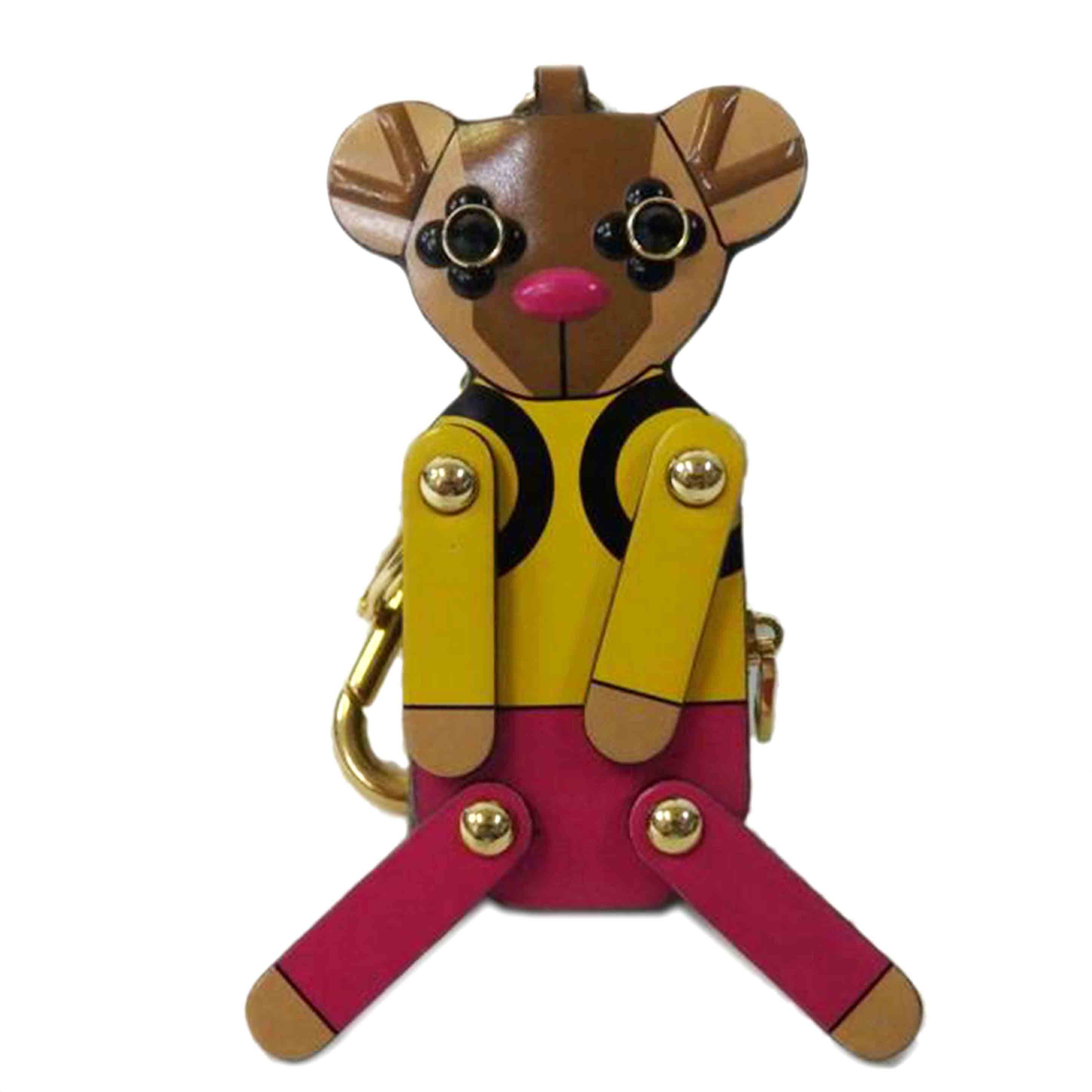 LV ルイヴィトン/ポルトクレ・クリスマステディベア/M63758//IK0***/ABランク/84