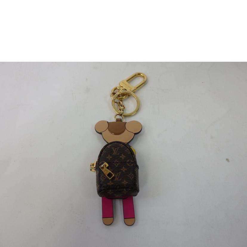 LV ルイヴィトン/ポルトクレ・クリスマステディベア/M63758//IK0***/ABランク/84