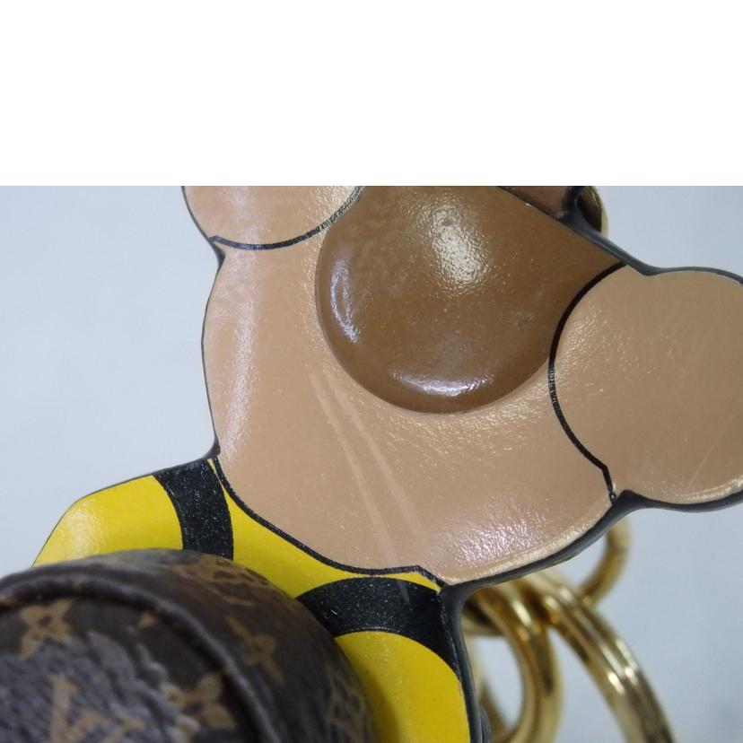 LV ルイヴィトン/ポルトクレ・クリスマステディベア/M63758//IK0***/ABランク/84