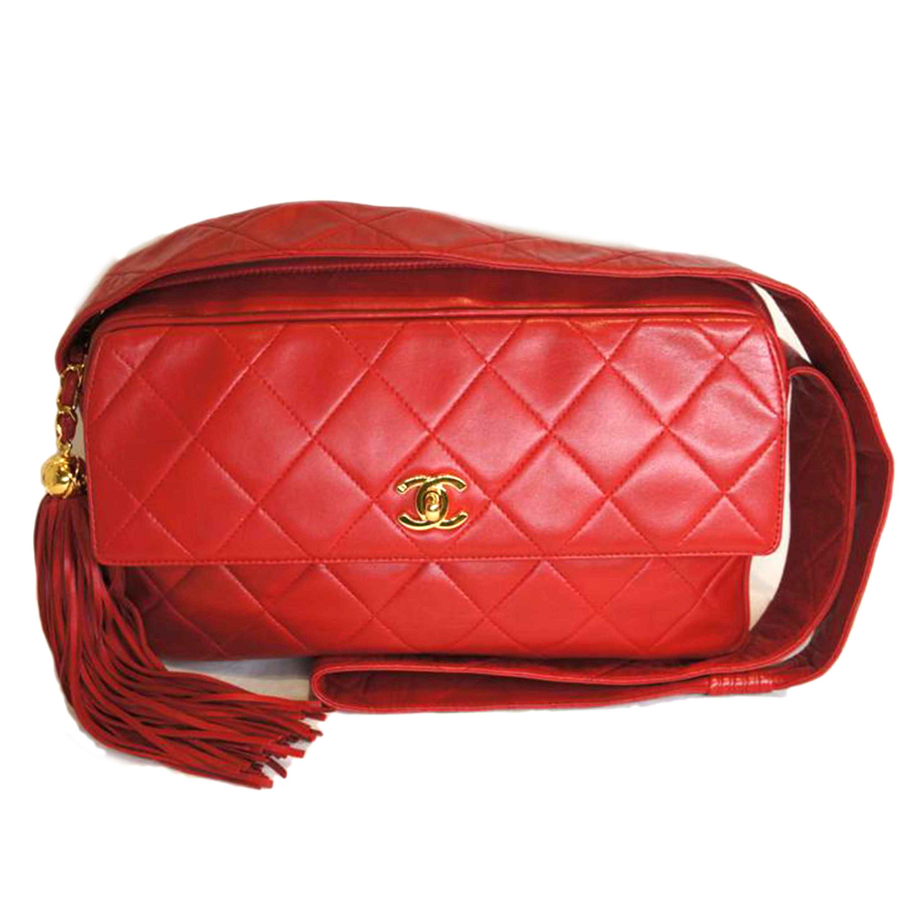 CHANEL シャネル/ココマーク/マトラッセフリンジワンショルダー/A04619//3176947/ABランク/92