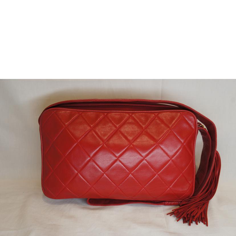 CHANEL シャネル/ココマーク/マトラッセフリンジワンショルダー/A04619//3176947/ABランク/92