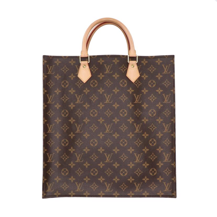 LOUIS VUITTON ルイヴィトン ルイ・ヴィトン ビトン ショルダーバッグ ハンドバッグ トートバッグ ブラウン メンズ レディース 定番 人気 LV 斜め掛け 肩がけ/旧型サック・プラ/モノグラム/M51140//CT2***/ABランク/93