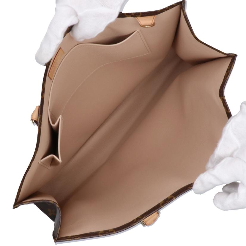 LOUIS VUITTON ルイヴィトン ルイ・ヴィトン ビトン ショルダーバッグ ハンドバッグ トートバッグ ブラウン メンズ レディース 定番 人気 LV 斜め掛け 肩がけ/旧型サック・プラ/モノグラム/M51140//CT2***/ABランク/93