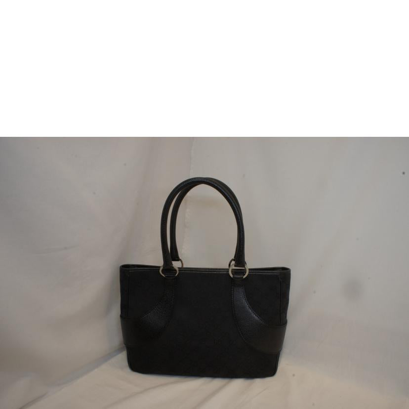 GUCCI グッチ/GGキャンバス×レザートートブラック/113011//002214/Aランク/92