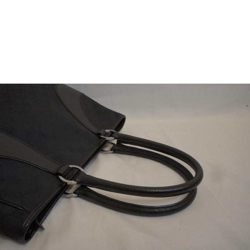 GUCCI グッチ/GGキャンバス×レザートートブラック/113011//002214/Aランク/92