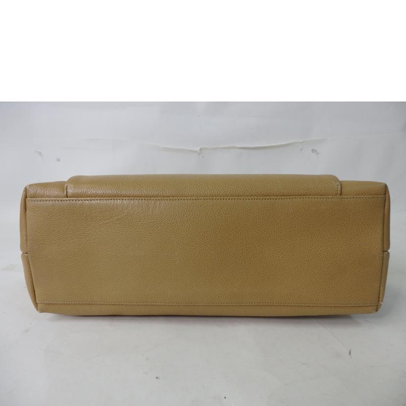 CHANEL シャネル/ココマークチェーンハンドバッグ/ベージュ/ゴールド金具//361****/Bランク/84
