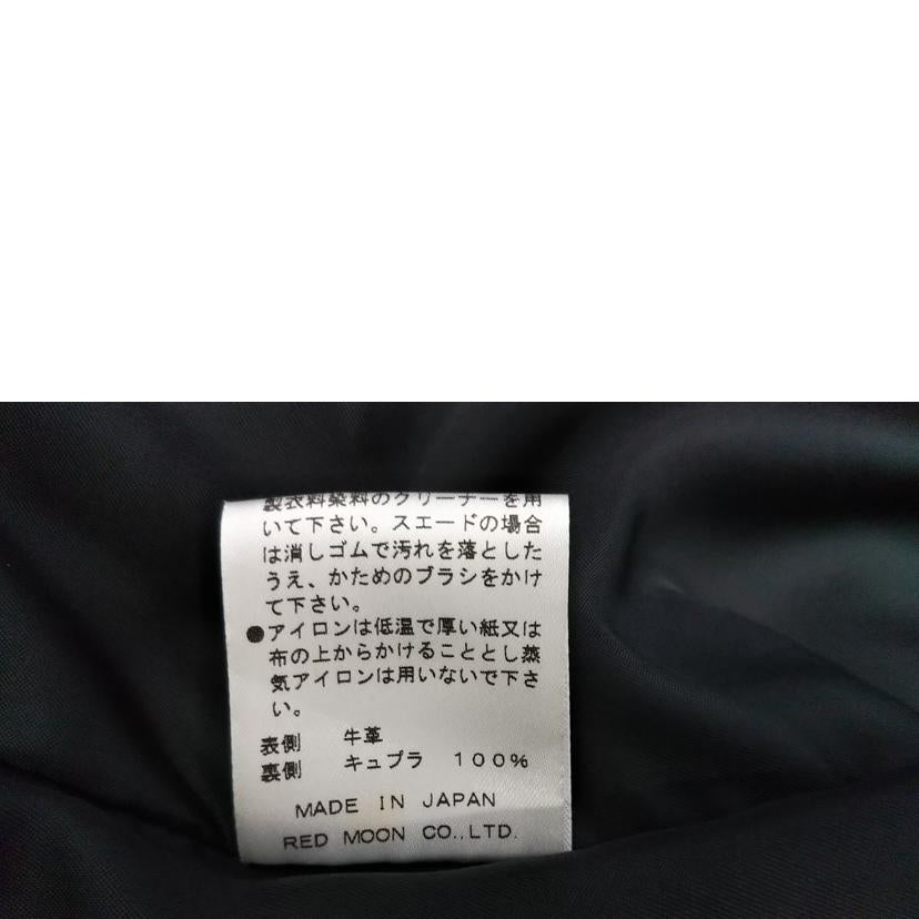 REDMOON レッドムーン/レザーライダースBLK//ABランク/07