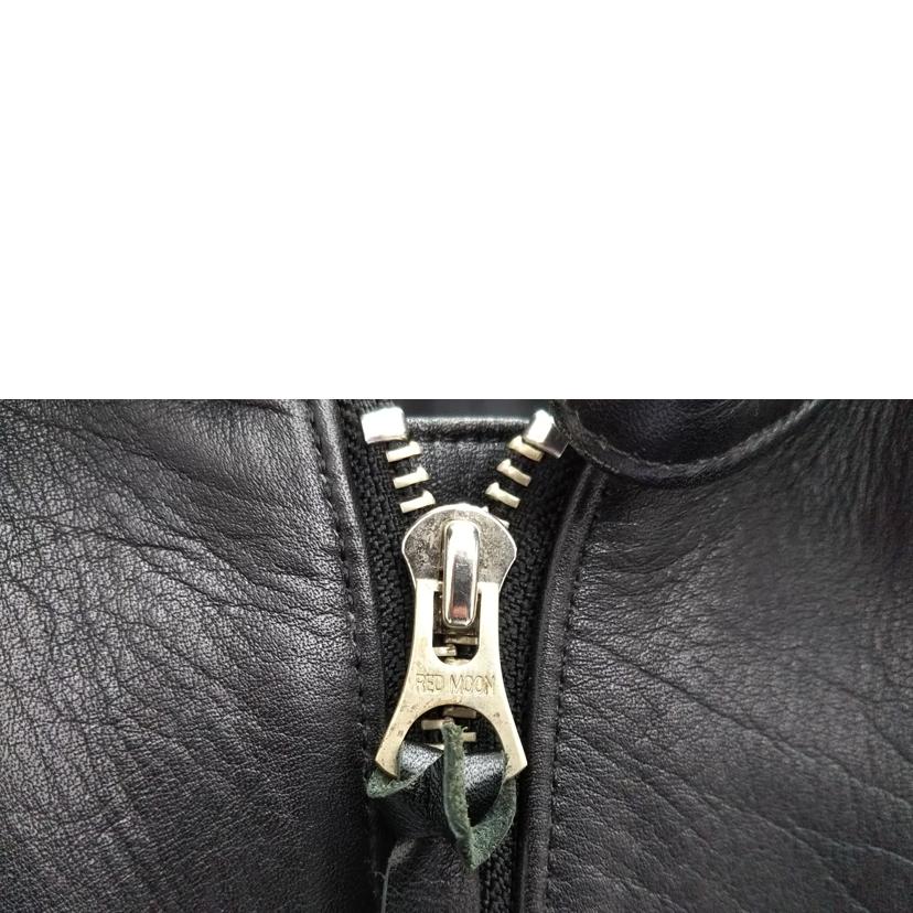 REDMOON レッドムーン/レザーライダースBLK//ABランク/07