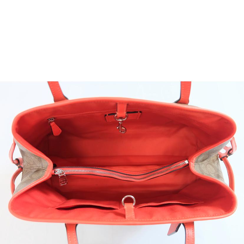 COACH コーチ/シグネチャードローストリングキャリーオール/F57842//E1722/ABランク/71