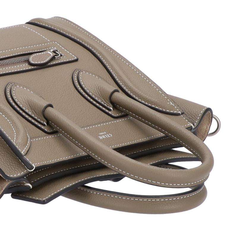 CELINE セリーヌ/ラゲージナノショッパー/189243//U-AT-0158 U-CU-0168/Aランク/75