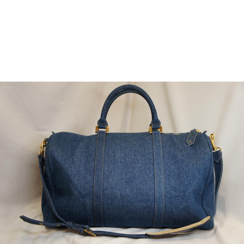 CHANEL シャネル/ビンテージデニム地2wayボストンG金具/【貴重】【レア】//4762831/Aランク/92