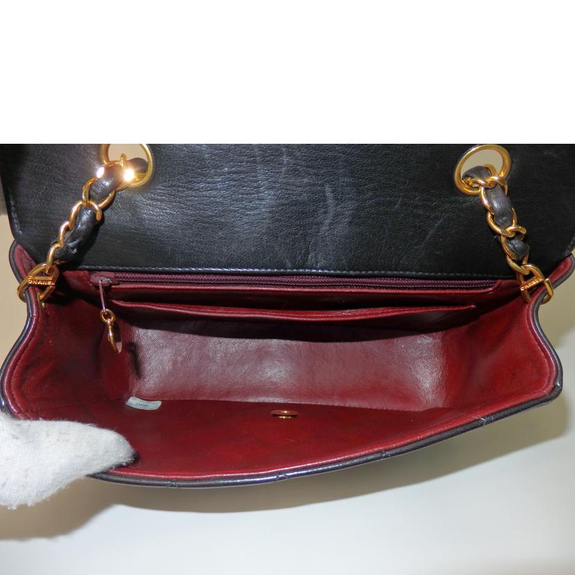 CHANEL シャネル/ダイアナフラップマトラッセ25/ラムスキン/黒//3703452/ABランク/84