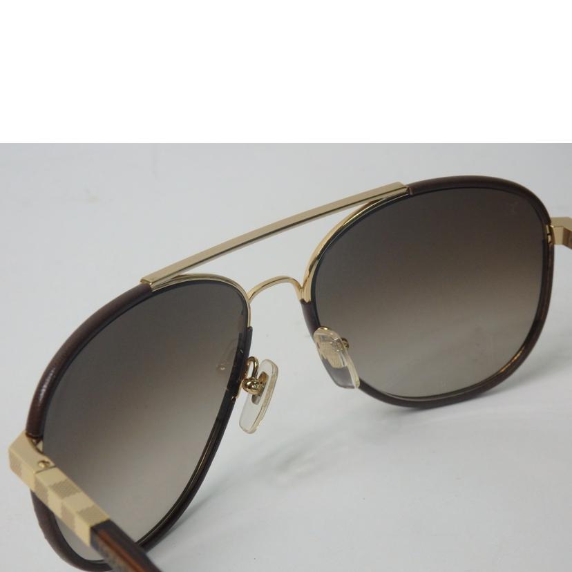 LV ルイヴィトン/アトラクション・パイロットサングラス/茶/Z0706U//J0165/ABランク/84