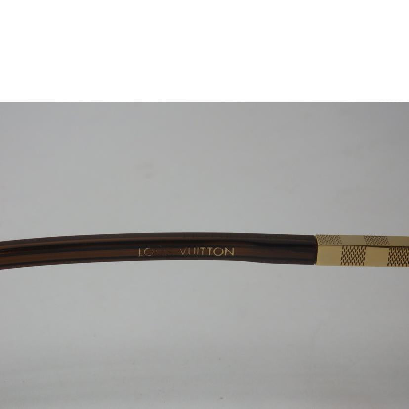 LV ルイヴィトン/アトラクション・パイロットサングラス/茶/Z0706U//J0165/ABランク/84