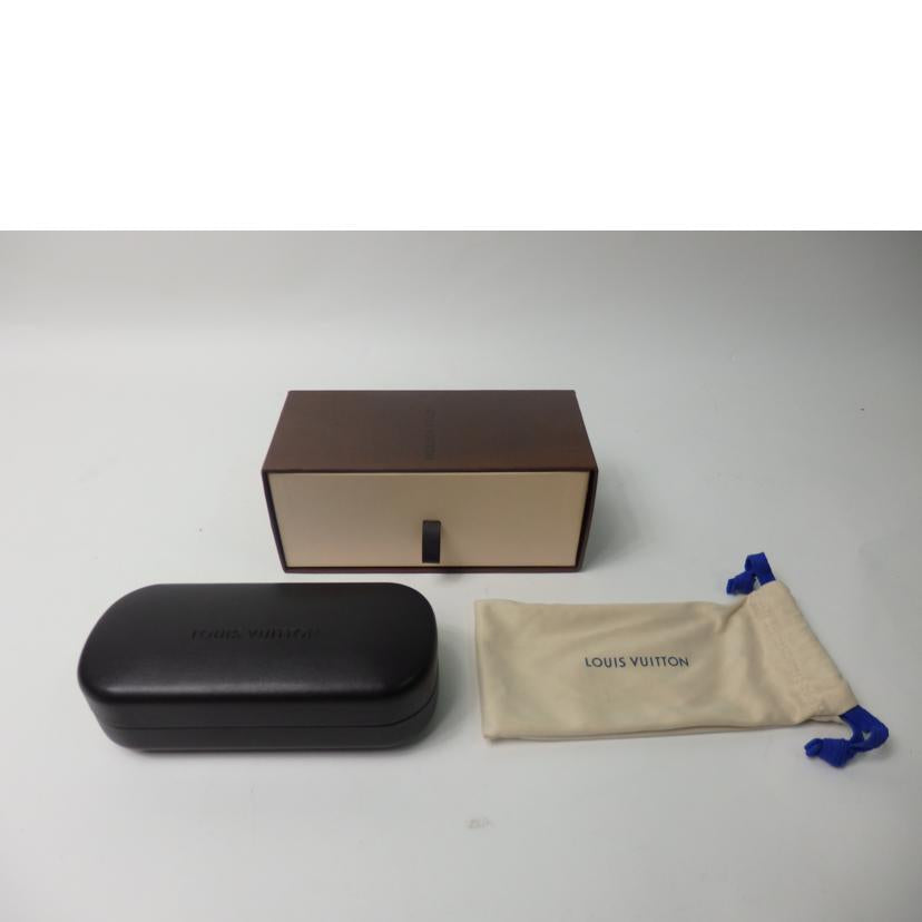 LV ルイヴィトン/アトラクション・パイロットサングラス/茶/Z0706U//J0165/ABランク/84