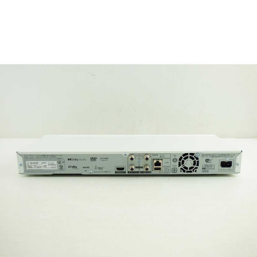 SHARP シャープ/BDレコーダー/2B-C10EW2/2B-C10EW2//9112499/Aランク/64