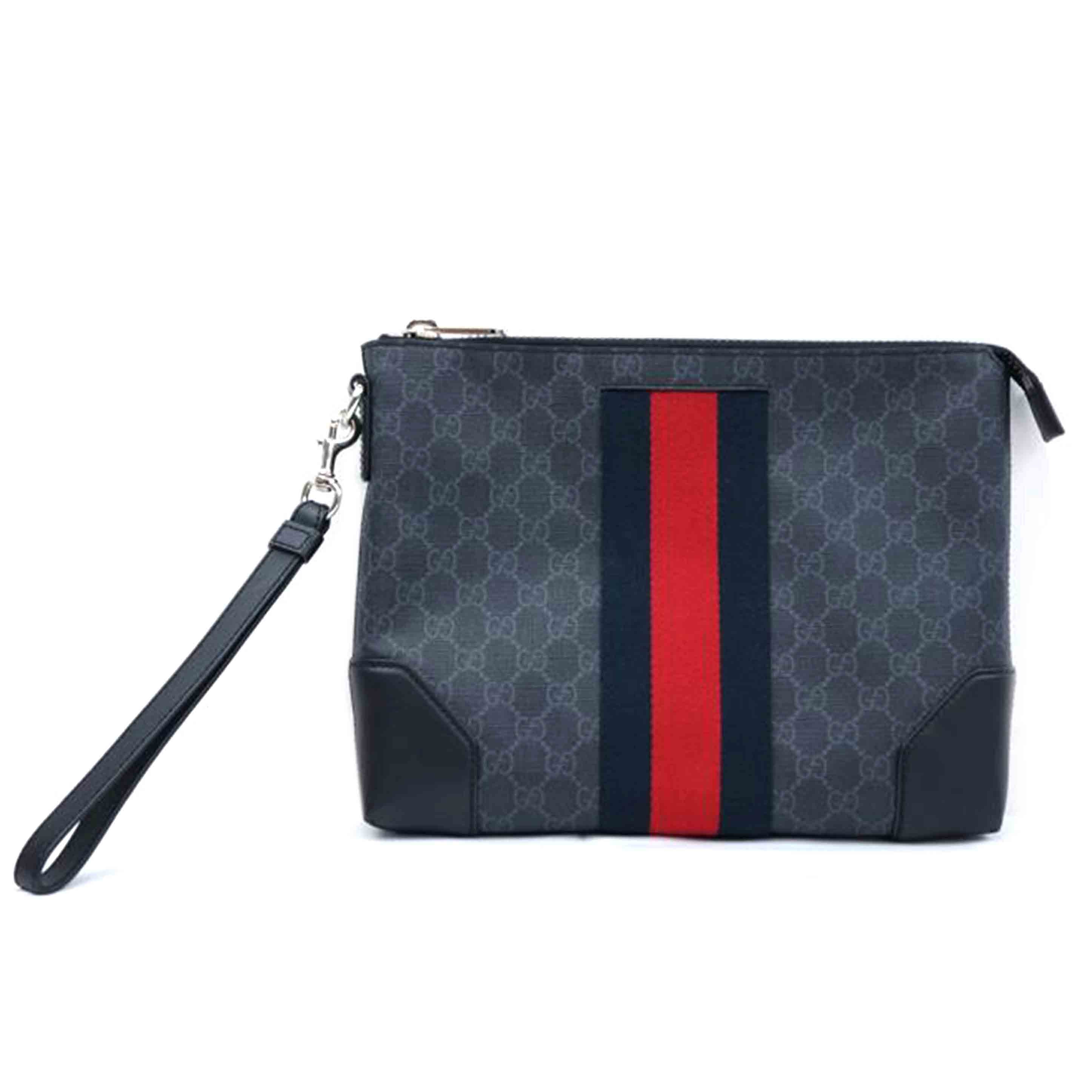 GUCCI グッチ/GGスプリームクラッチバック/523603//213***/Aランク/67
