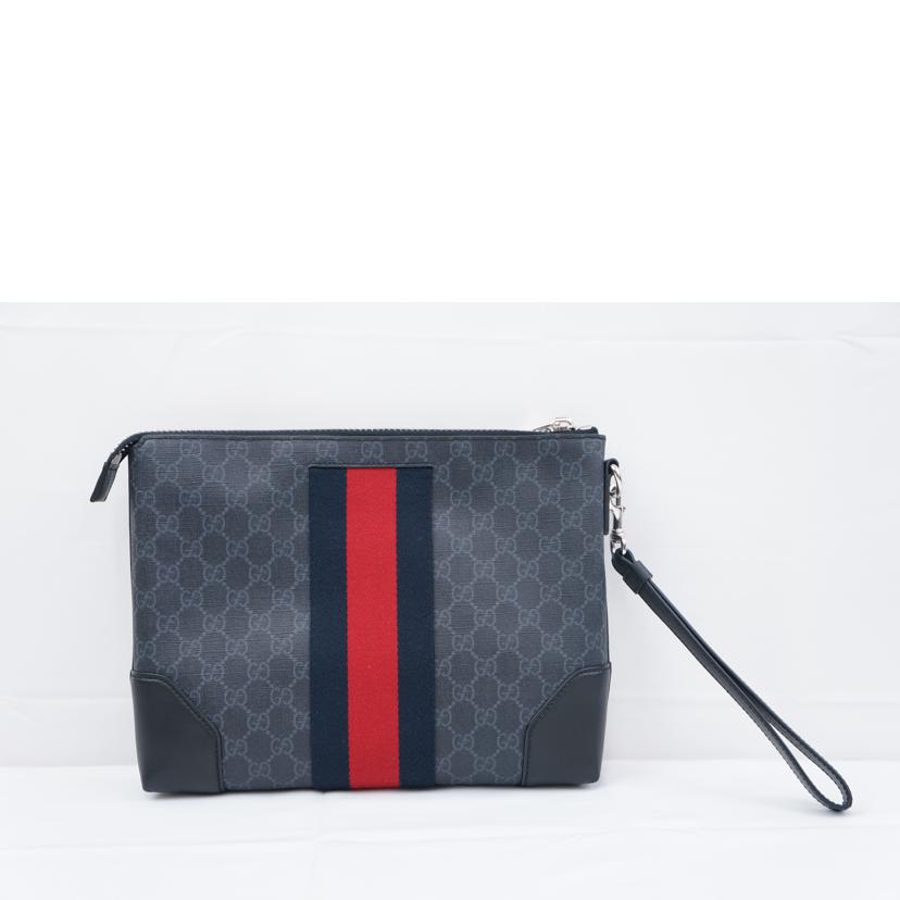 GUCCI グッチ/GGスプリームクラッチバック/523603//213***/Aランク/67