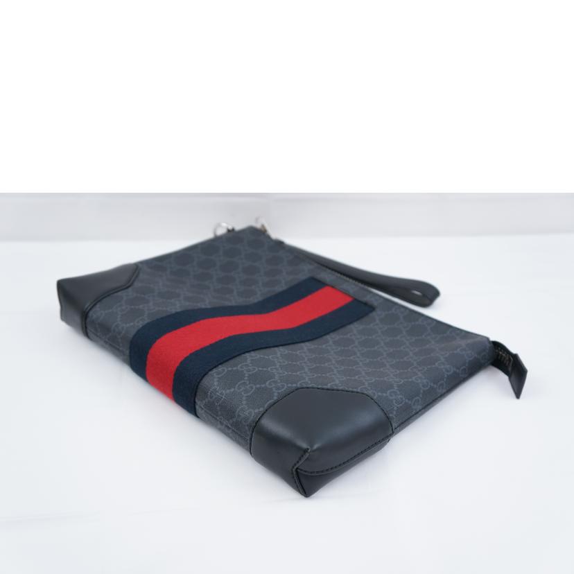 GUCCI グッチ/GGスプリームクラッチバック/523603//213***/Aランク/67